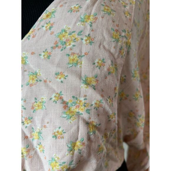 ANTHROPOLOGIE SOPHIE RUE FLORAL BLOUSE SIZE SMALL - Picture 4 of 9